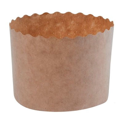 Formas De Panetone Kraft 500 Gr C/ 100 Un (13495) Ecopack