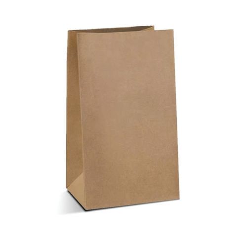 Saco Kraft Liso 5 Kg 18x10x30 C/ 100 Un (P-07968) Papelito