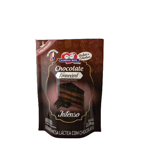 Recheio Forneavel Chocolate Intenso Bag 2 Kg Xamego Bom