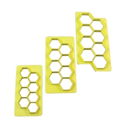 Cortador Geometrico Hexagono C/ 3 Pçs (406368) Bluestar