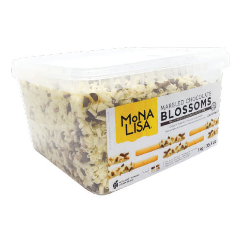 Blossoms Chocolate Amargo/Branco 1kg Mona Lisa