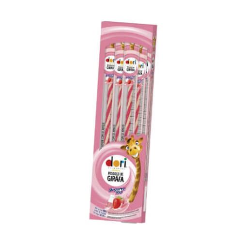 Bala Pescoço De Girafa Yogurte 100 Cx 30x30 Gr Dori