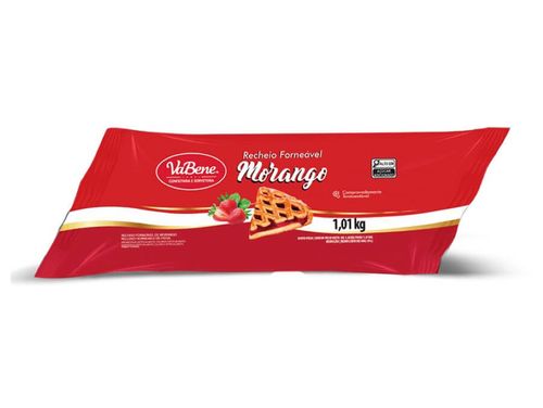 Recheio Morango Forneavel 1,05 Kg Bag Vabene
