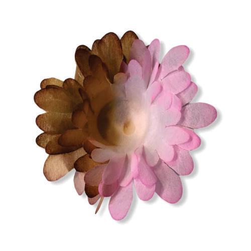 Forma P/ Doce F136 Viscose Caramelo/Rosa C/25 Maristela