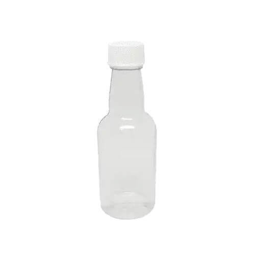 Garrafinha Plastica Tampa Branca C/ 10 Un