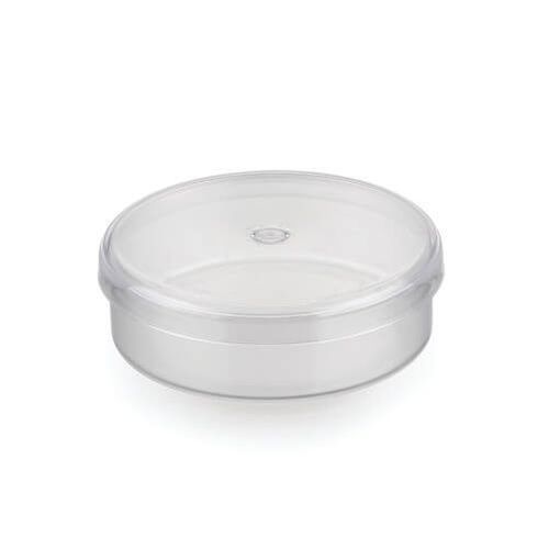 Latinha Plastica Transparente C/ 10 Un (F2314) Oldaniplast