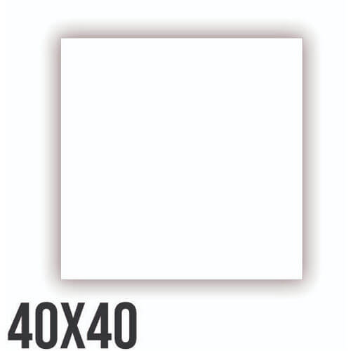 Prato Cake Board Mdf Quadrado 40x40 Cm Liso (1818) Zaza