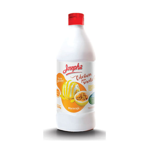 Cobertura De Maracujá C/ Polpa 1,3 Kg Josepha