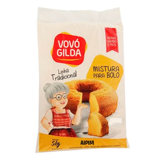 Mistura Bolo Cremoso 5 Kg Vovo Gilda