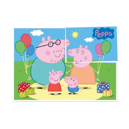 Painel Peppa Pig Regina