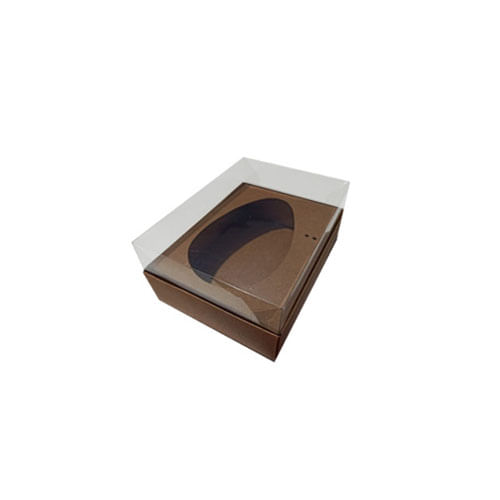 Caixa Gourmet Ovo 250gr Kraft 1 Un Crystal For