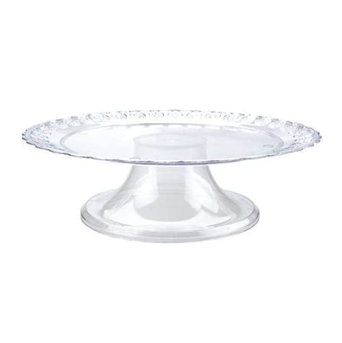 Prato Cristal C/ Pedestal 32 Cm (3t00382) Mikap