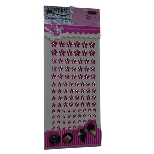 Cartela Adesivo Mixer Flores Cor 95 Rosa (98101) Nybc