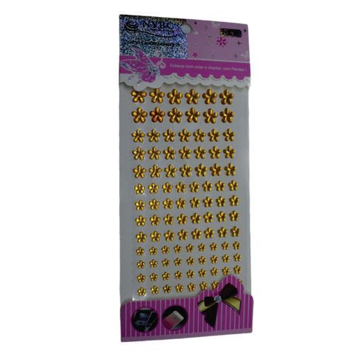 Cartela Adesivo Mixer Flores Cor 81 Laranja (98107) Nybc