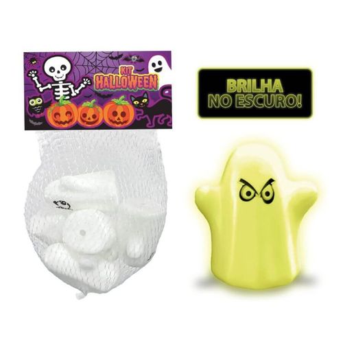 Kit Mini Fantasminha Neon C/ 06 Un Plastoy