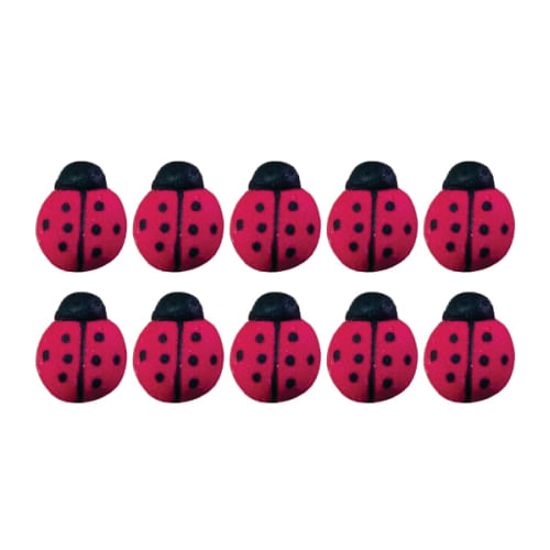 Biscuit Comestivel Joaninha 10un (130) Jady