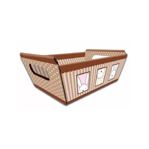 Cesta N 3 Coelho Na Janela 17x12,5x7,5 Cm (3316) Kid-Art