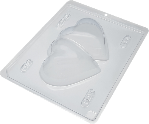 Forma Silicone Coração Apaixonado Liso (*842) Bwb