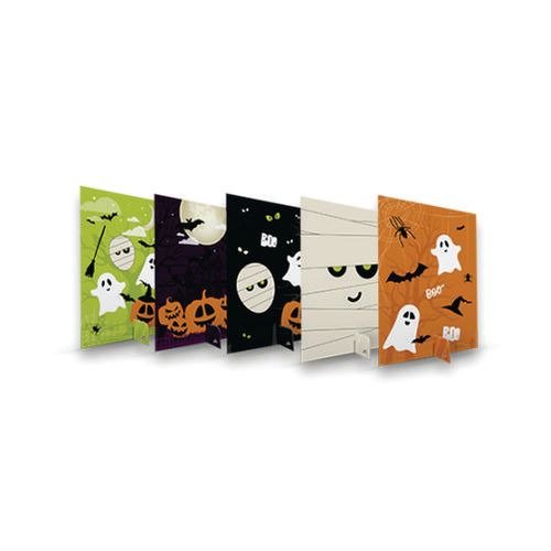 Enfeite De Mesa Halloween C/ 5 Un Junco