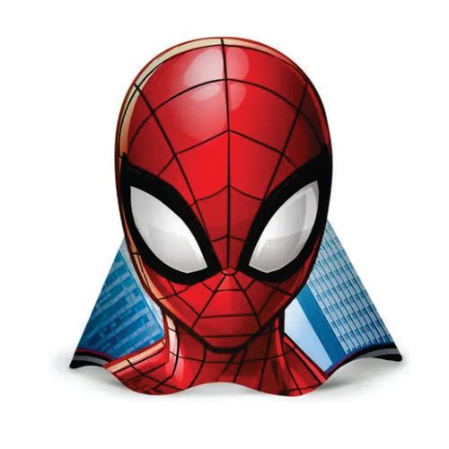 Chapéu Anivers. Spider Man C/ 12 Un Regina