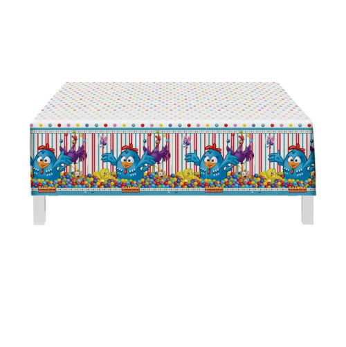 Toalha De Mesa Galinha Pintadinha 1,20x1,80 Mt Festcolor