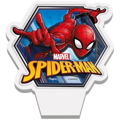 Vela Plana Spider Man Animaçao Regina