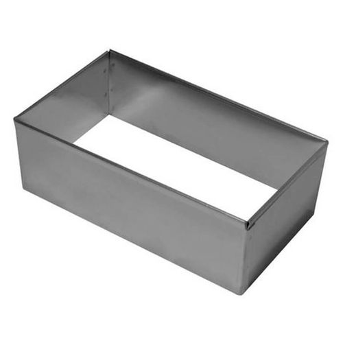 Aro Cortador Retangulo 12x7x4 Cm Rr Cortadores