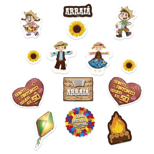 Adesivo Decorativo Arraia C/45 Un Regina