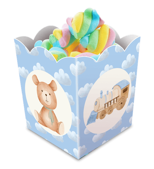 Cachepot Brinquedo Toys C/ 8 Un Junco