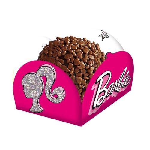 Porta Forminha Barbie C/ 40 Un Festcolor