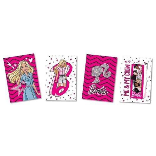 Quadros Decorativos Barbie C/ 4 Un Festcolor