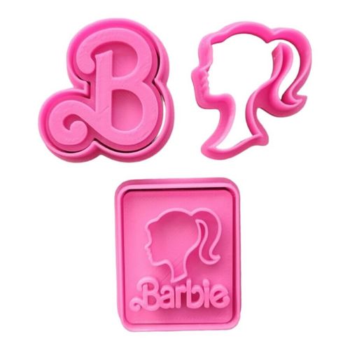 Kit Cortador/Carimbo Boneca 3d Rr Cortadores