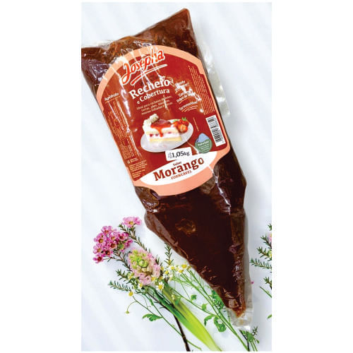 Recheio Forneável Morango 1,05 Kg Josepha