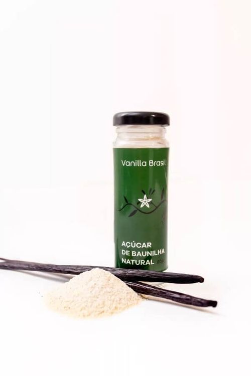 Açúcar De Baunilha Natural 80 Gr Vanilla Brasil