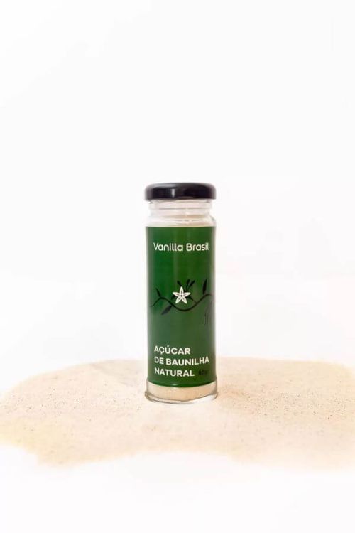 Açúcar De Baunilha Natural 80 Gr Vanilla Brasil