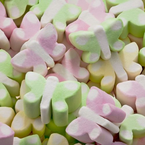 Marshmallow Borboleta 250 Gr Fini