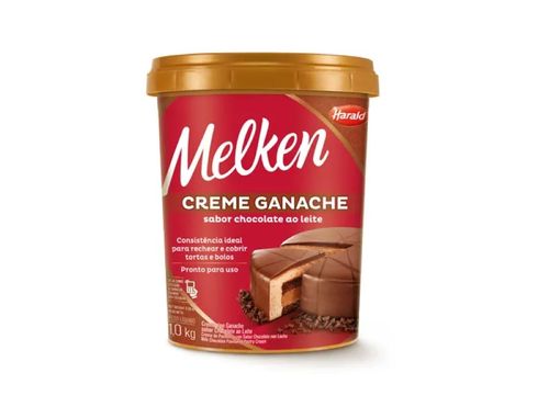 Ganache Ao Leite 1 Kg Harald