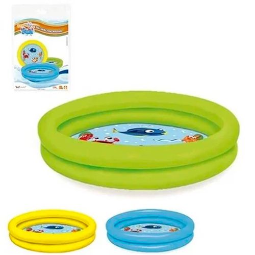 Piscina Inflavel 2 Aneis Fundo Do Mar 28l (Ws50230) Wellmix