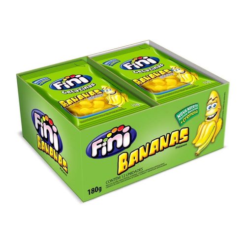 Bala Bananas 12x15 Gr Fini