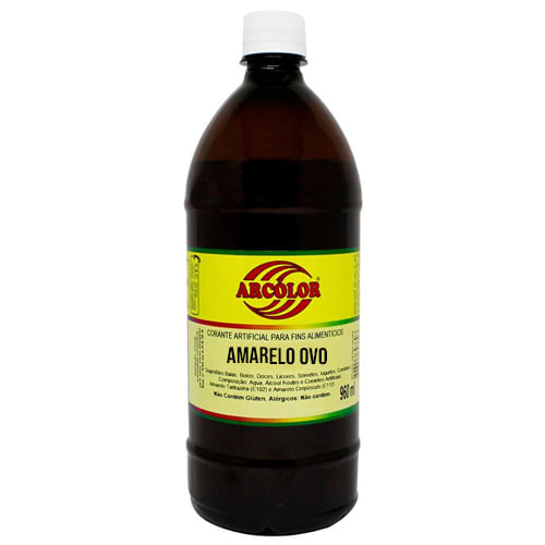Amarelo Ovo Liquido 960 Ml Arcolor