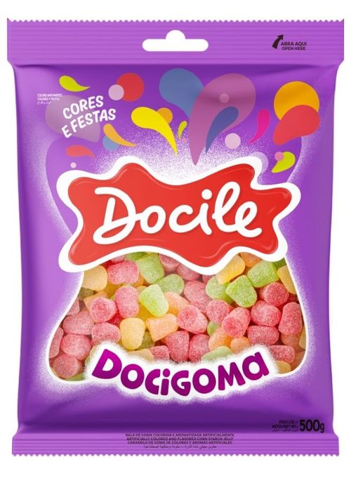 Bala Goma Docigoma Sino Sortido Docile
