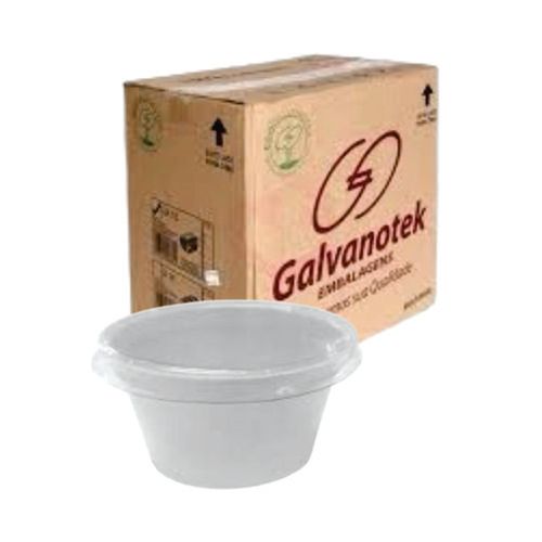 Pote P/ Molho 30 Ml Branco C/ Tampa Cx C/ 700 Un G695 Galvanotek