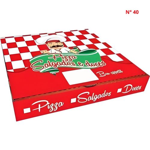 Emb. Doces/Salg. Nº 40 Estampada Un Wr