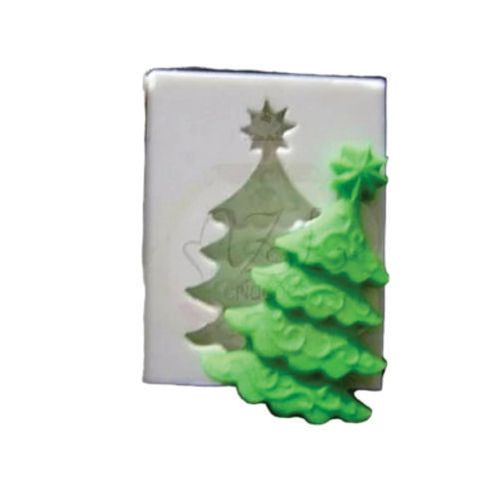 Molde Silicone Arvore Natal Pequena (133-02) Mzlcriação