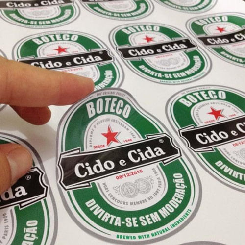 Adesivo Fotografico Personalizado A4 C/ Recorte (Acima De 3 Un) Zanepan