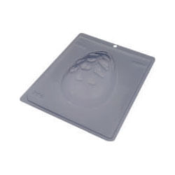 Forma Silicone Ovo Vazado Coração 350 Gr (*9558) Bwb