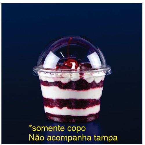 Copo Descartavel Sobremesa 250 Ml (Antigo 305 Ml) C/ 50 Un (9) Good Pack
