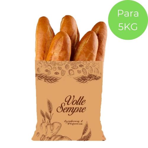 Emb Paes Kraft Timbrada 5 Kg 500 Un