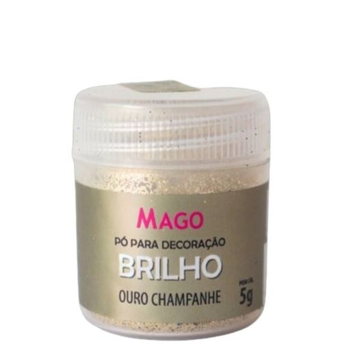 Pó Decorativo Cintilante Azul Escuro 5 Gr Mago