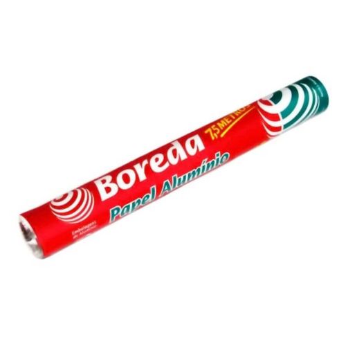 Papel Aluminio 45cm X 7,5mt Boreda
